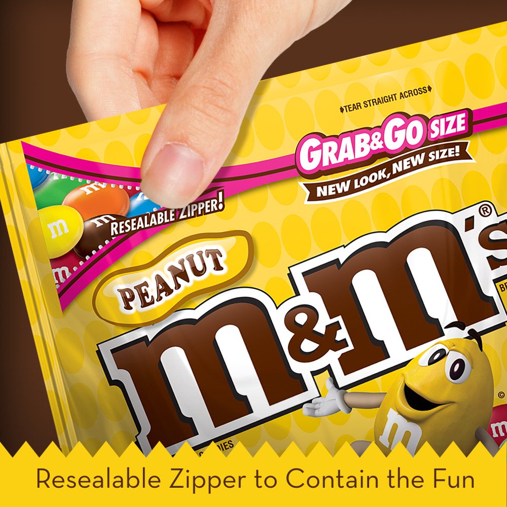 Peanut Chocolate Candy Grab &#x26; Go - 5.5 Oz (Case of 12)