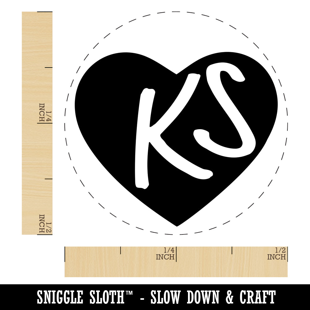 Sticker Sheet Kansas KS Kansas State in Heart Self-Inking Rubber Stamp for Stamping Crafting ...