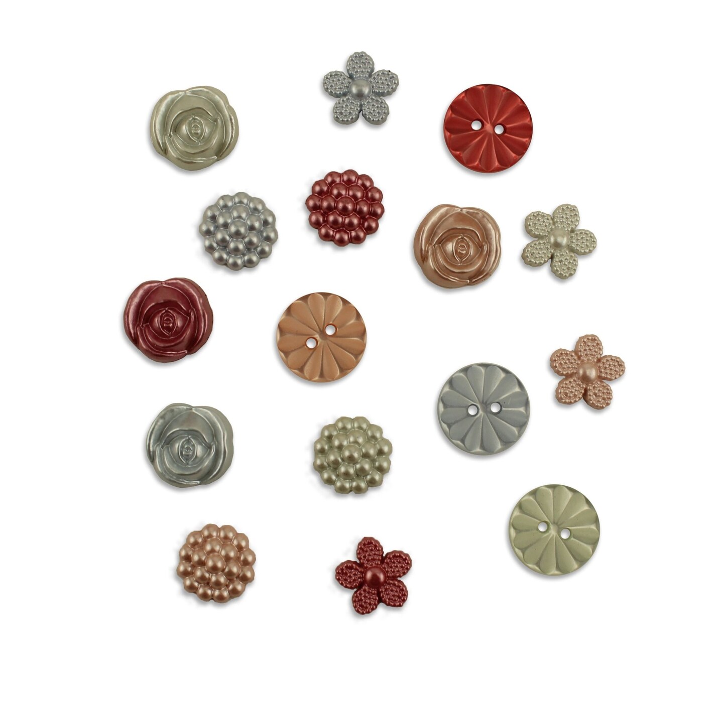 Buttons Galore and More Craft &#x26; Sewing Buttons - Heirloom Keepsakes - 36 Buttons
