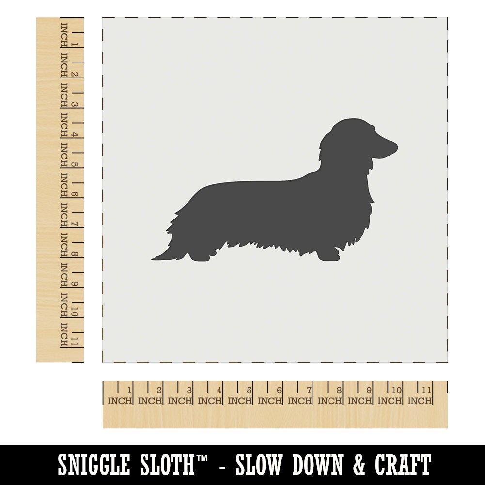 Dachshund Dog Stencil - Stencil Minis From The Stencil Studio. Handy Little Reusable Stencils For Home Decor And Crafts. Easy To Use. 10689 - View #6