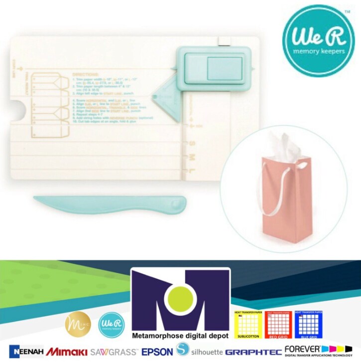 We R Memory Keepers Gift Bag Punch Board 71333-3 by American Crafts