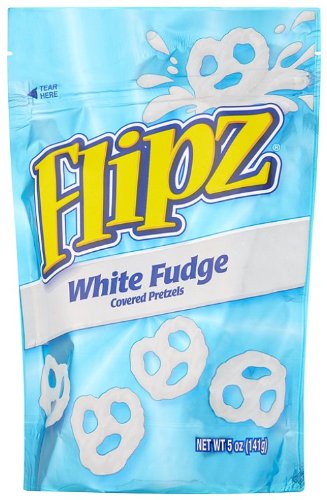 White Fudge Pretzels, 5 Oz (Case of 6)