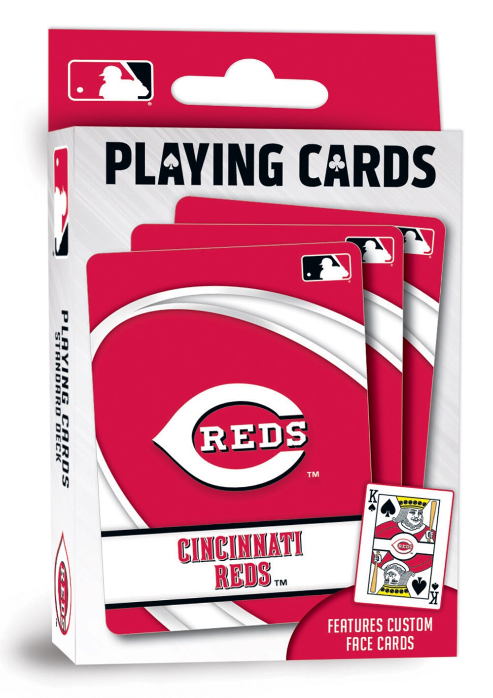 MasterPieces Officially Licensed MLB Cincinnati Reds Playing Cards 54