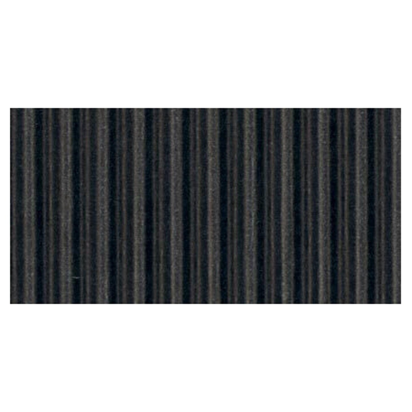 Corrugated Paper, Black, 48&#x22; x 25&#x27;, 1 Roll