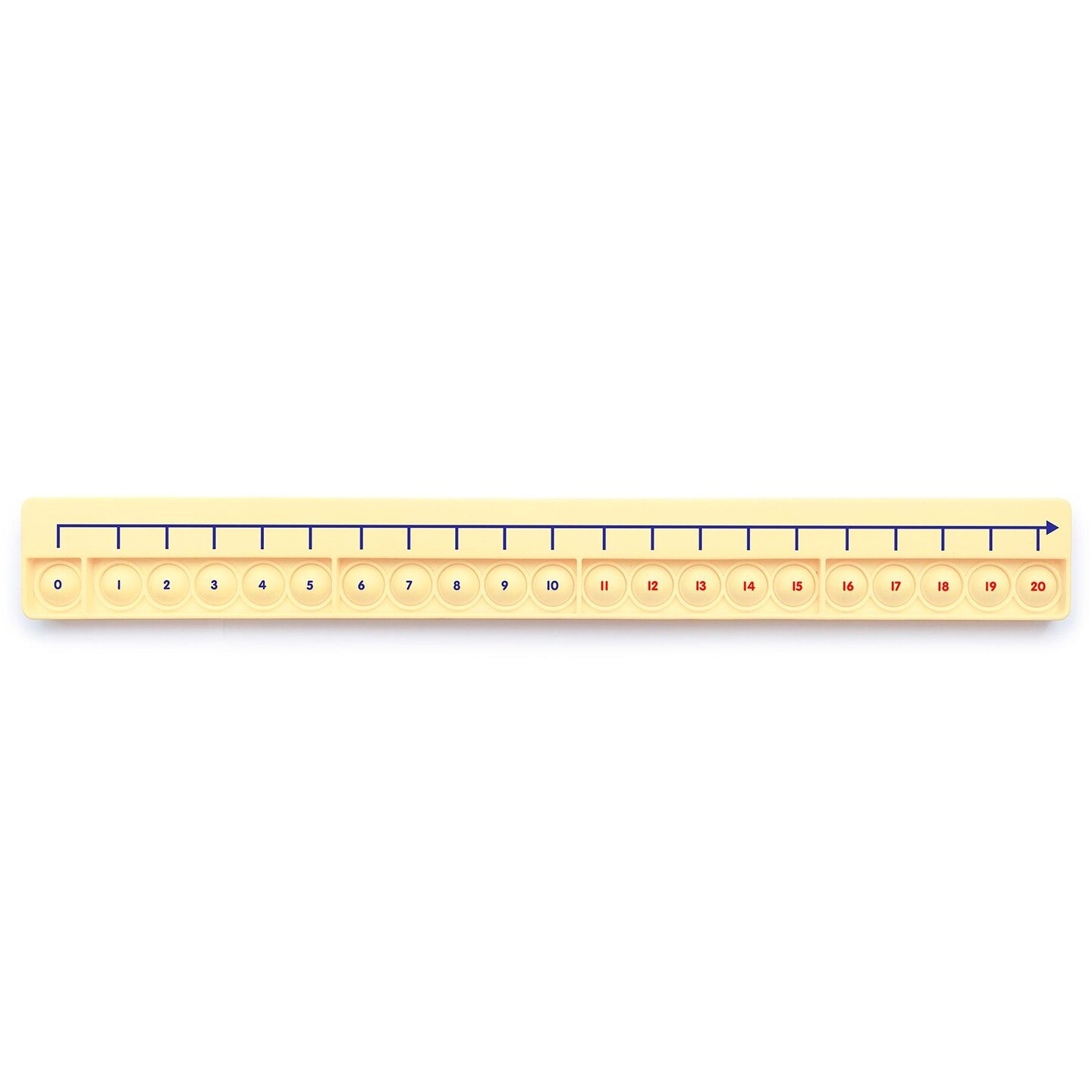 Number Line Pop and Learn&#x2122; Bubble Board