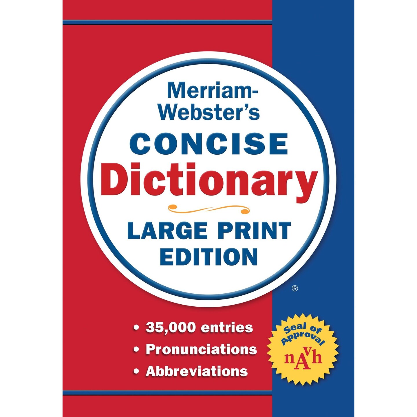 Merriam-Webster&#x27;s Concise Dictionary, Large Print Ed.