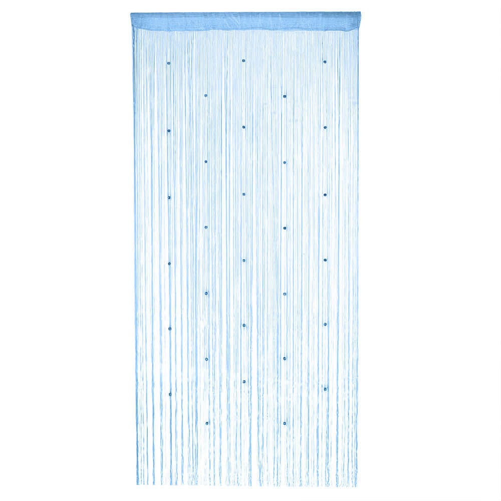 Crystal Beaded String Door Curtain | Beads Room Divider | Fringe Window Panel Drapes