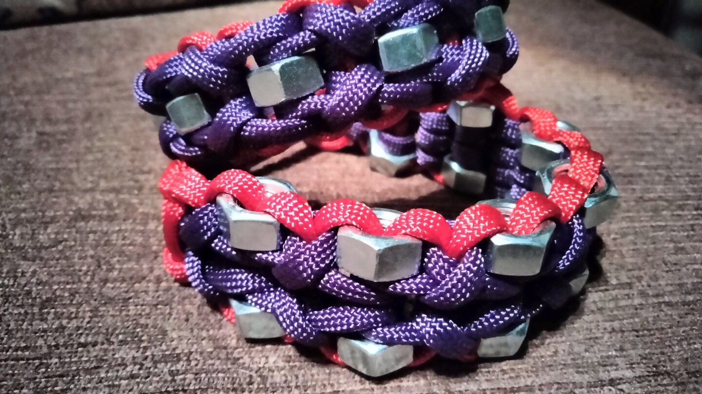 Paracord 550 Fidget Survival bracelet | MakerPlace by Michaels