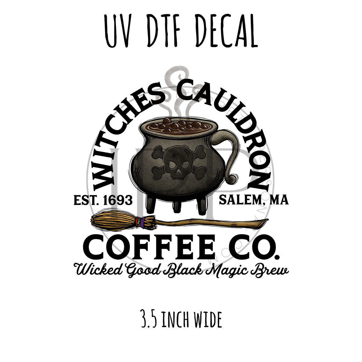 Premium Witches Brew Decal