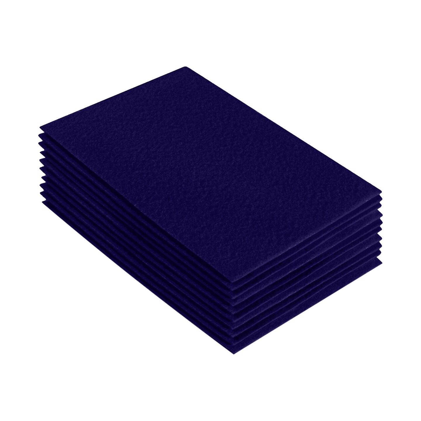 FabricLA Acrylic Felt Sheets for Crafts - Precut 9" X 12" Inches (20 cm X 30 cm) Felt Squares - Use Felt Fabric Craft Sheets for DIY, Costume, and Decoration | Navy Blue - 10 Pieces