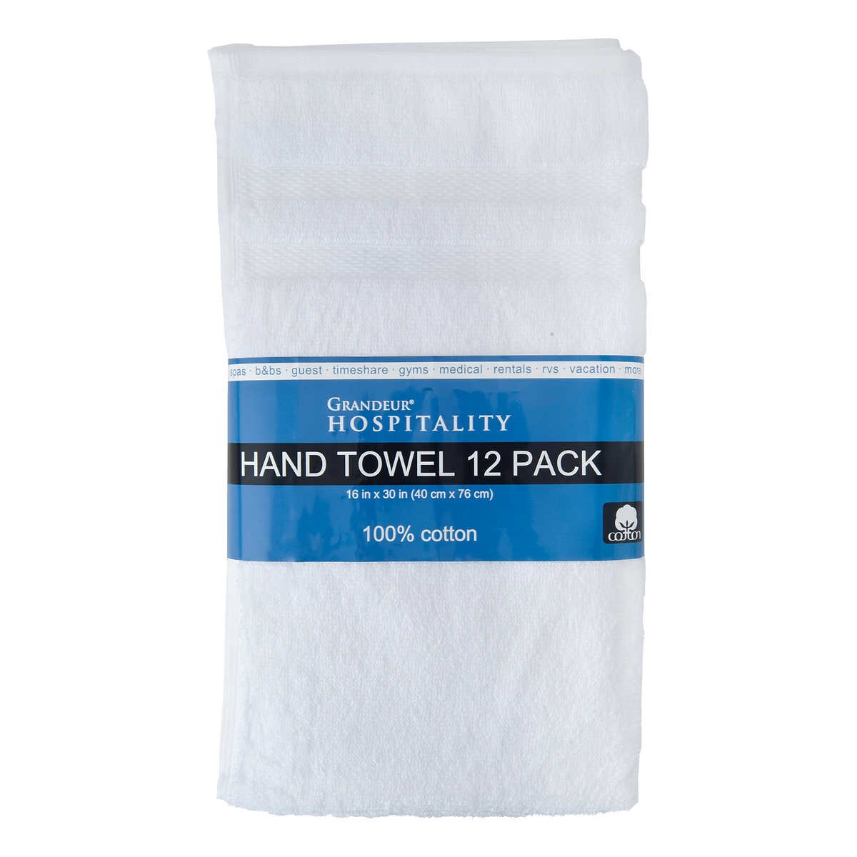 Grandeur Hospitality Towels Hand Towel 12-Pack