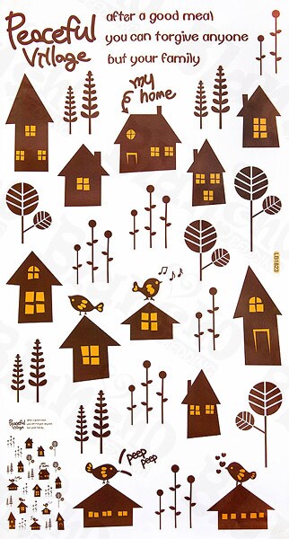 Sweet Home - Wall Decals Stickers Appliques Home Decor