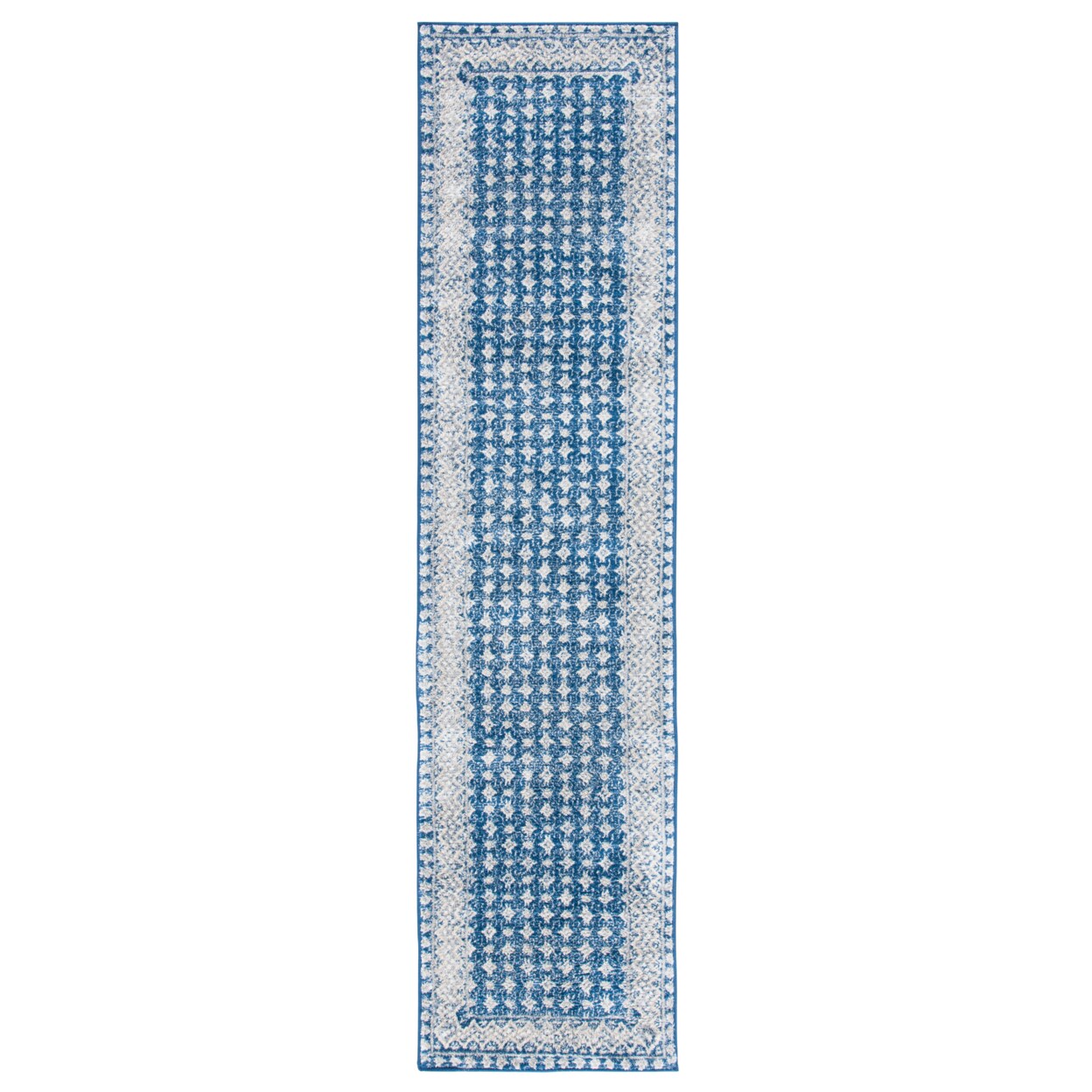 Safavieh Brentwood Collection Bnt899n Navy / Beige Rug