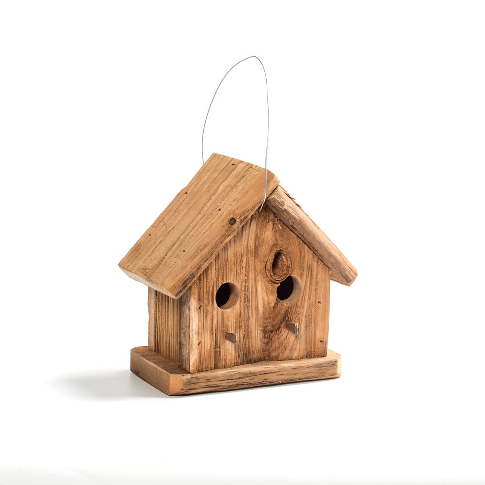 Brookside Woodworks Amish Made Mushroomwood Condo Birdhouse 11.25 x 8 in