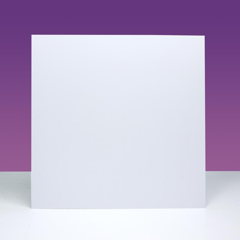 Hunkydory Crafts Card Blanks &#x26; Envelopes - Dove White Ink Me! - 8x8 inches