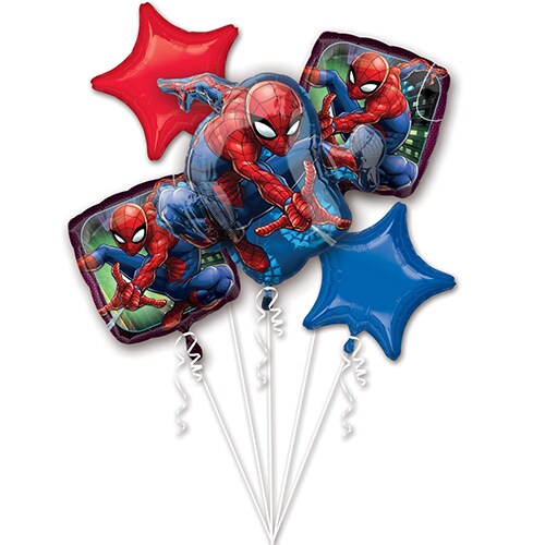Spider-Man Animated Balloon Bouquet