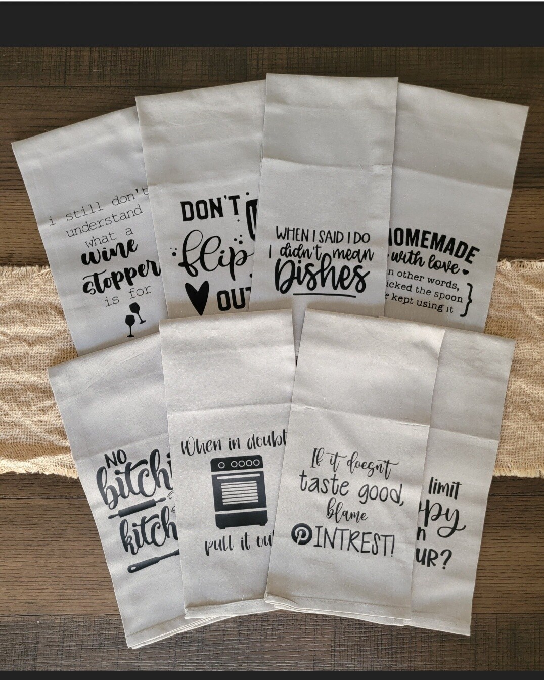 Microfiber Dish Towels Funny Kitchen Towel Set of 4 - Best Housewarming  Gifts for New Home Kitchen, Tea Towels for Kitchen Funny, Mom Kitchen Gifts,  Baking Themed Dish Towels with Sayings 