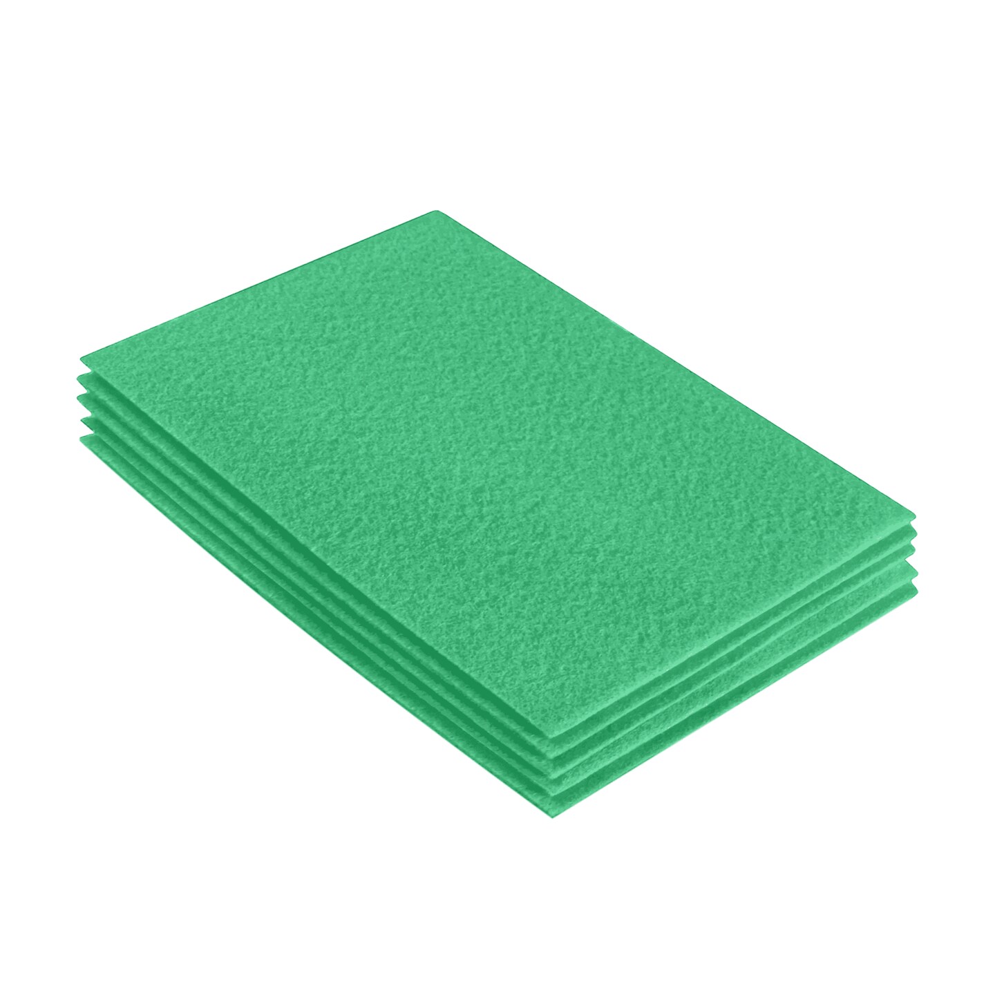 FabricLA Acrylic Felt Sheets for Crafts - Precut 9" X 12" Inches (20 cm X 30 cm) Felt Squares - Use Felt Fabric Craft Sheets for DIY, Costume, and Decoration | Mint - 5 Pieces