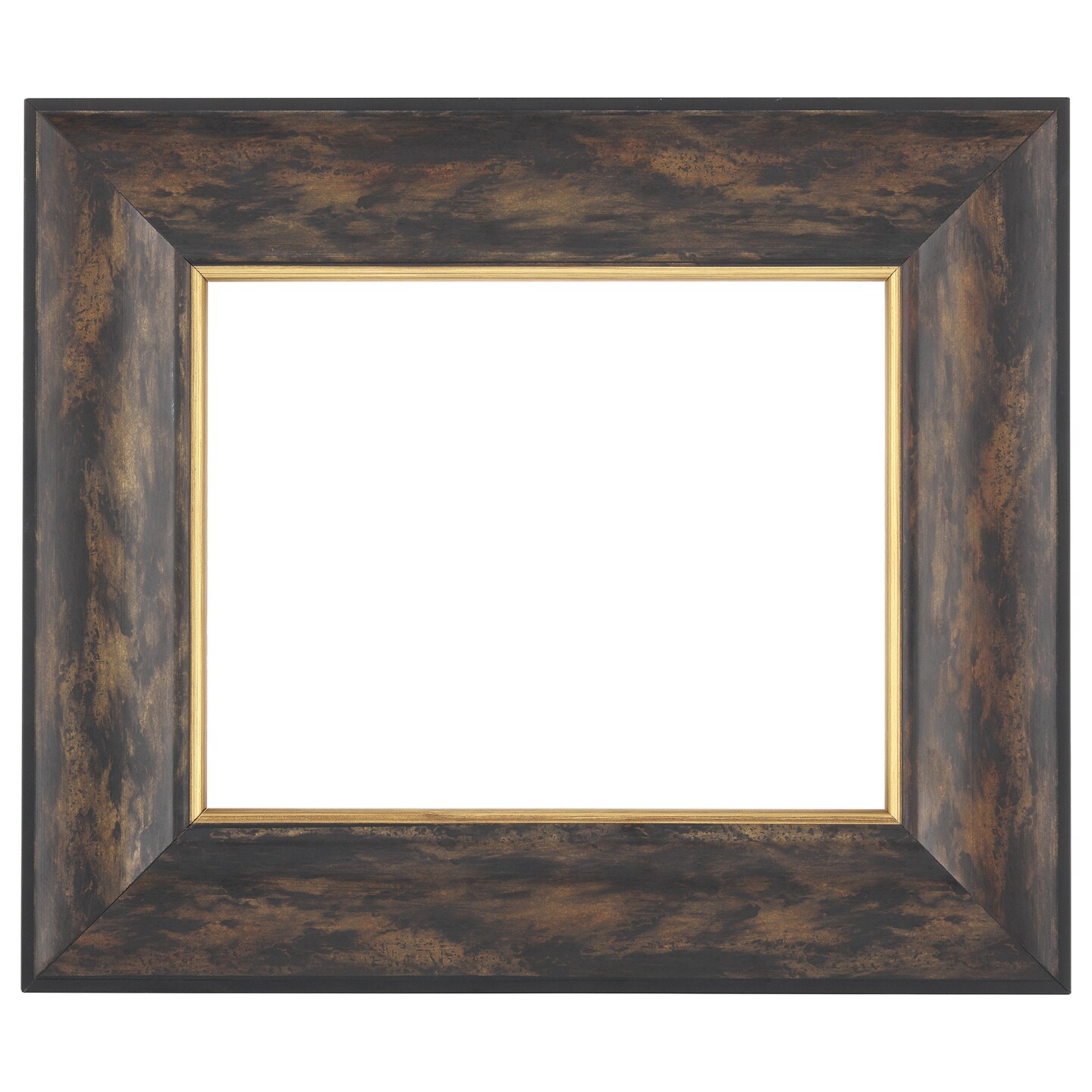 Imperial Frames Saint James Museum Collection - Beautifully Hand-Finished Dark Burl/Gold Fillet Open Back Frames for Artists, Display, Canvas, &#x26; More!