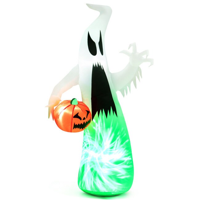 6 Feet Halloween Hunting Ghost with Built-in LED and Blower