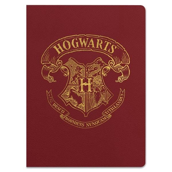 Harry Potter Hogwarts Crest Softcover Lined Journal -Notebook