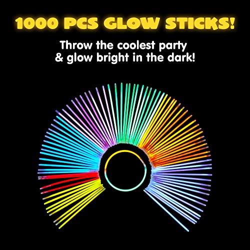 thumbnail image 2 of JOYIN 12PCS Halloween Glow Sticks Bulk Party Pack, Light Multicolor 2 of 10