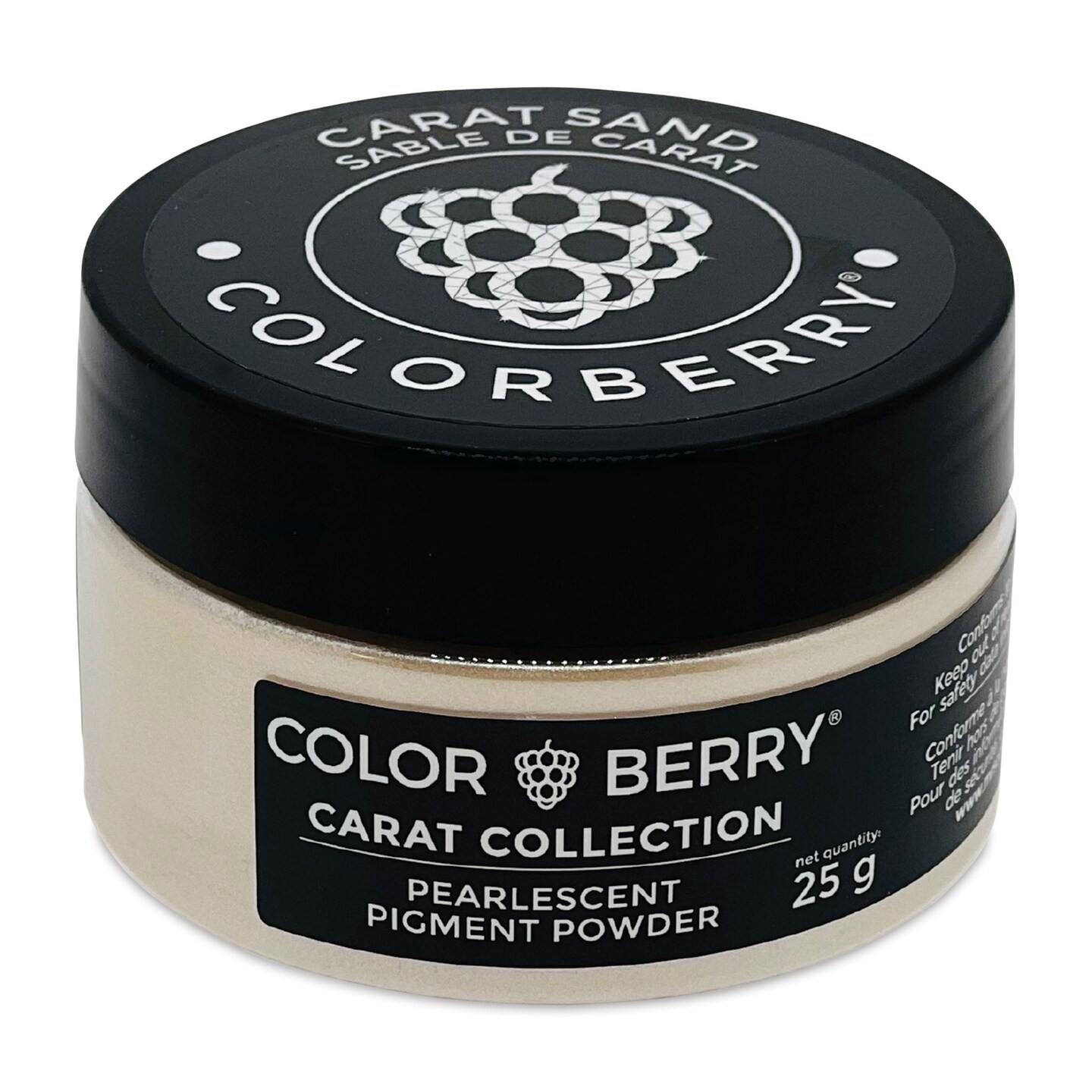 Colorberry Carat Collection Dry Resin Pigment - Sand, 25 g, Jar