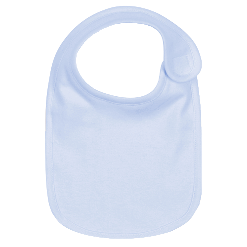 Baby Bib --- Light Blue