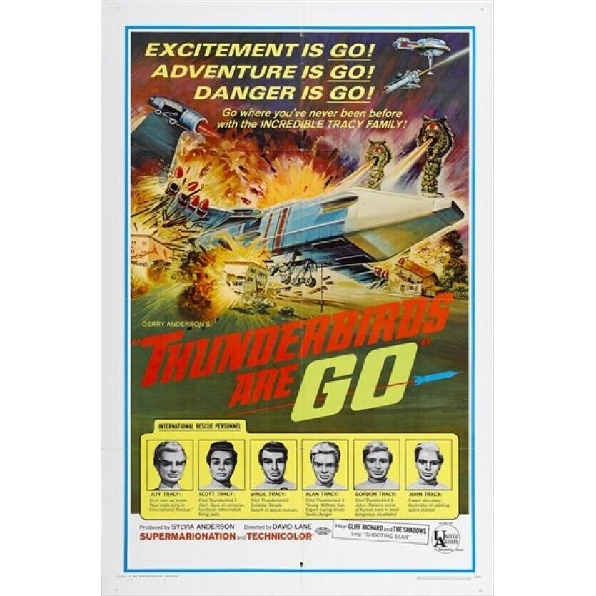 Pop Culture Graphics Thunderbirds Are Go Movie Poster Print (27 x 40) - Item  MOVIJ2250