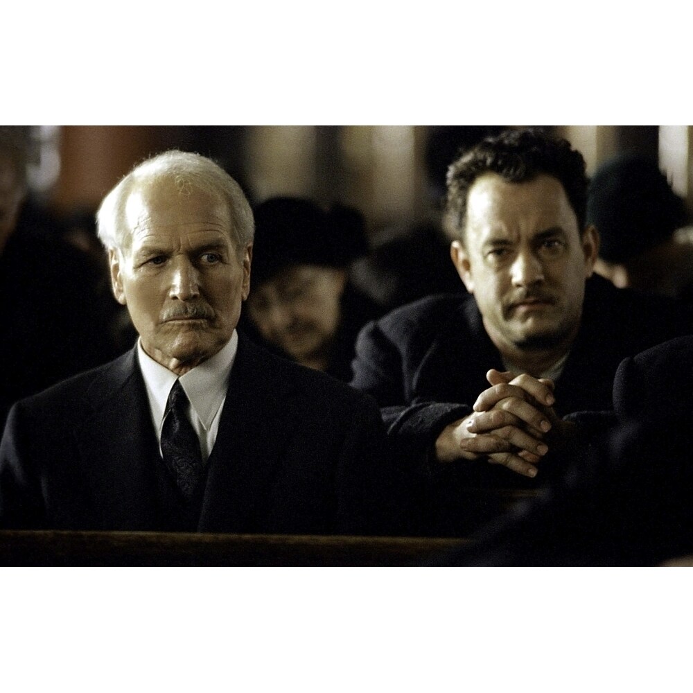 Posterazzi Paul Newman and Tom Hanks in Road To Perdition Photo Print