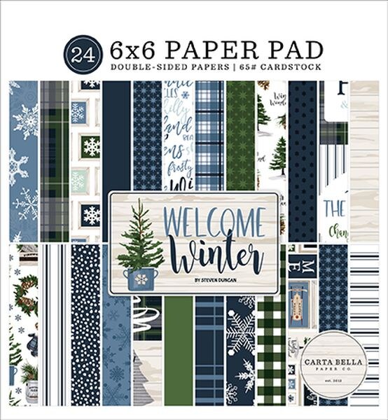Echo Park Welcome Winter 6x6 Paper Pad