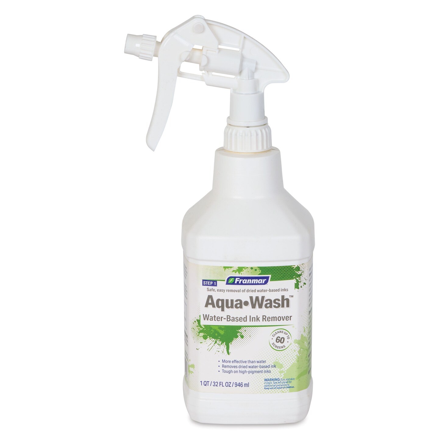 Franmar Aqua-Wash Water-Based Ink Remover - Quart