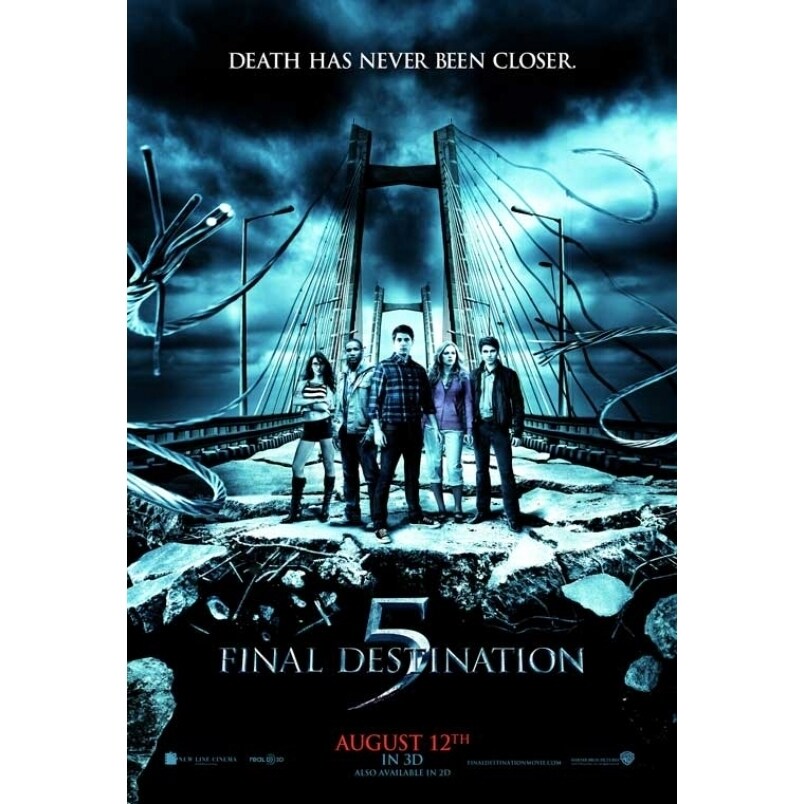 Pop Culture Graphics Final Destination 5 Movie Poster Print (27 x 40) - Item MOVCB59124
