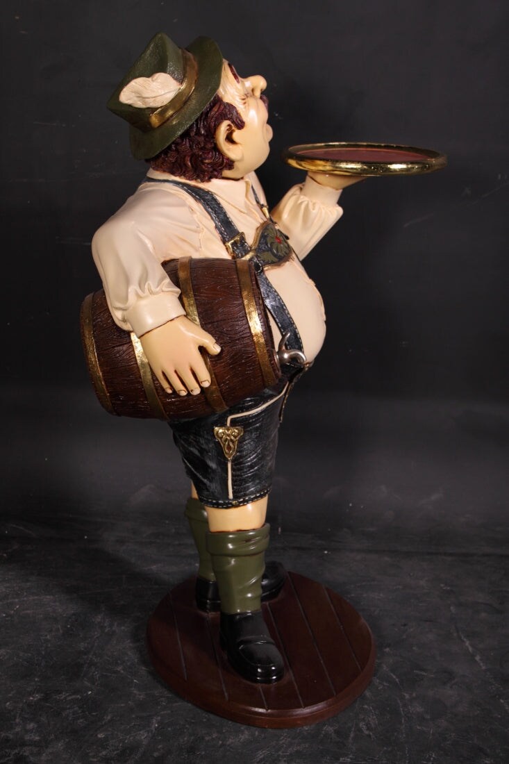 German Butler Tiroler Small Statue