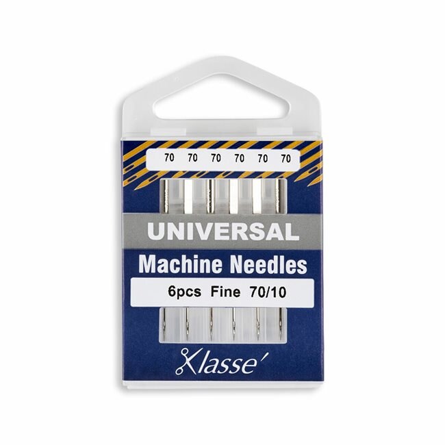 KLASSÉ® -- Universal -- 70/10 -- Home Sewing Machine Needles (130/705 H)