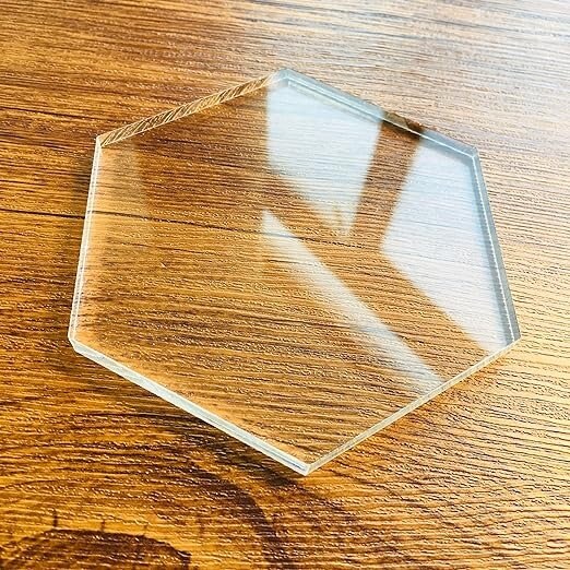 Flower 6 Section Tray ~ Acrylic Inlay Router Template Stencil Plexiglass Woodworking Guide AT-004 product 5
