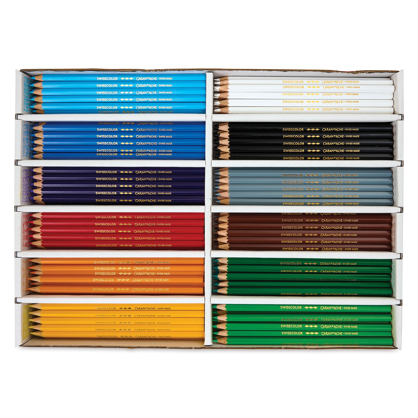 Caran d&#x27;Ache Swisscolor Colored Pencils - Classpack, Set of 240