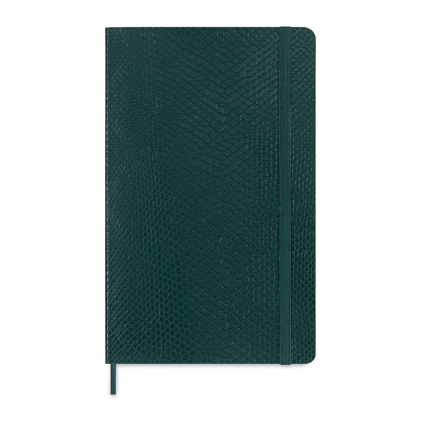 Moleskine Precious and Ethical Vegan Leather Notebook - 5" x 8-1/4", Ruled, Green, 176 Pages