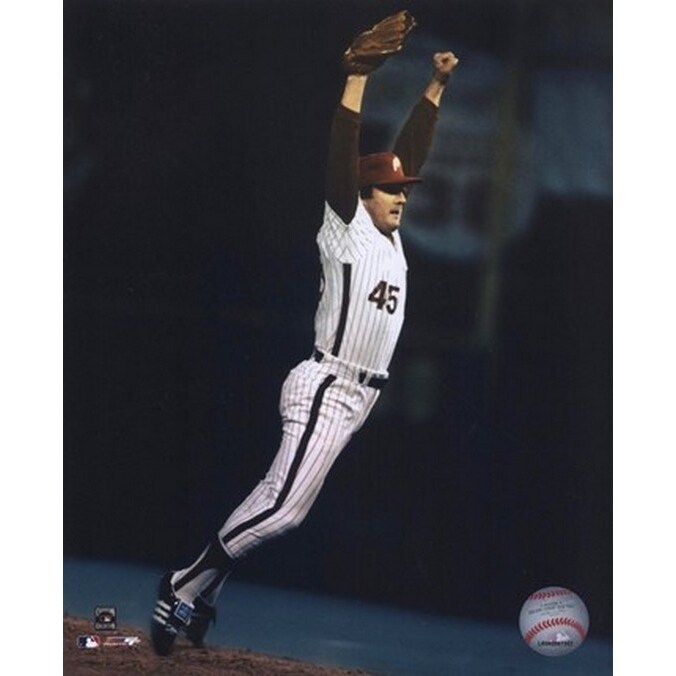 Photofile Tug McGraw - World Series last out celebration Sports Photo
