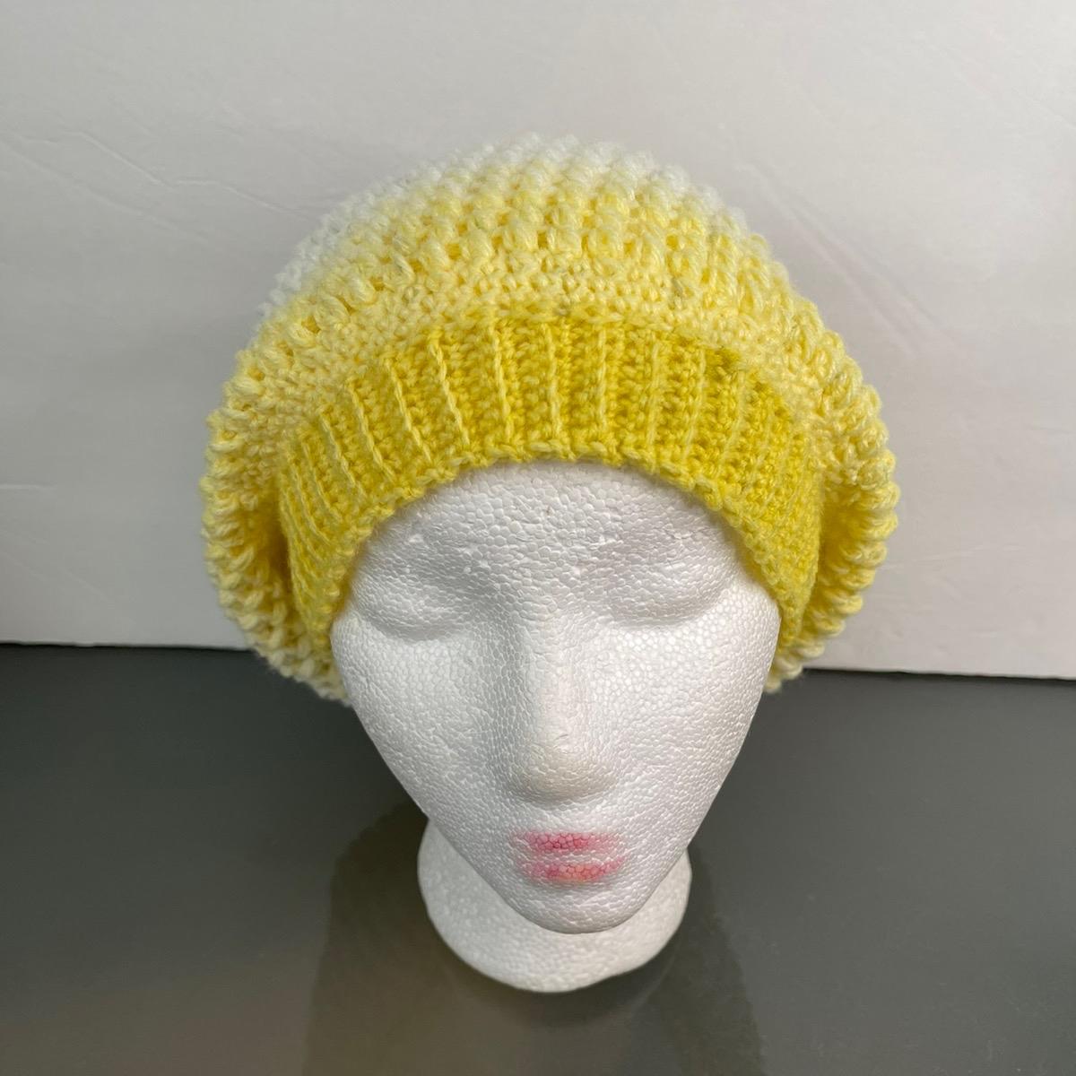 Fall Winter Spring Slouchy Stylish Beanie Hat Striped MakerPlace by Michaels