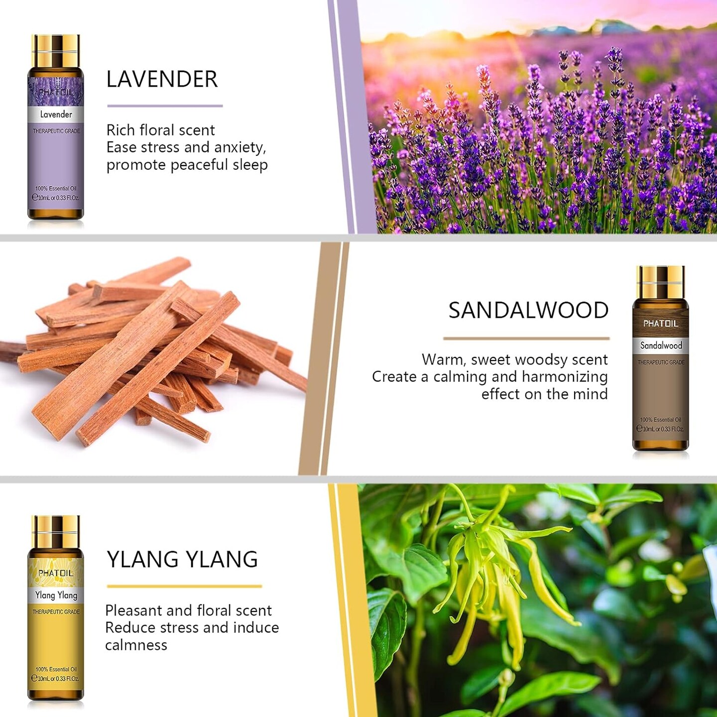 10 ml Assorted Quality Essential Oils