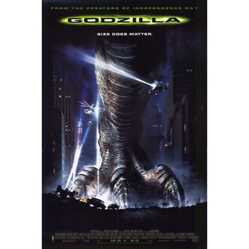 Pop Culture Graphics Godzilla Movie Poster (11 x 17) - Item  MOV248279