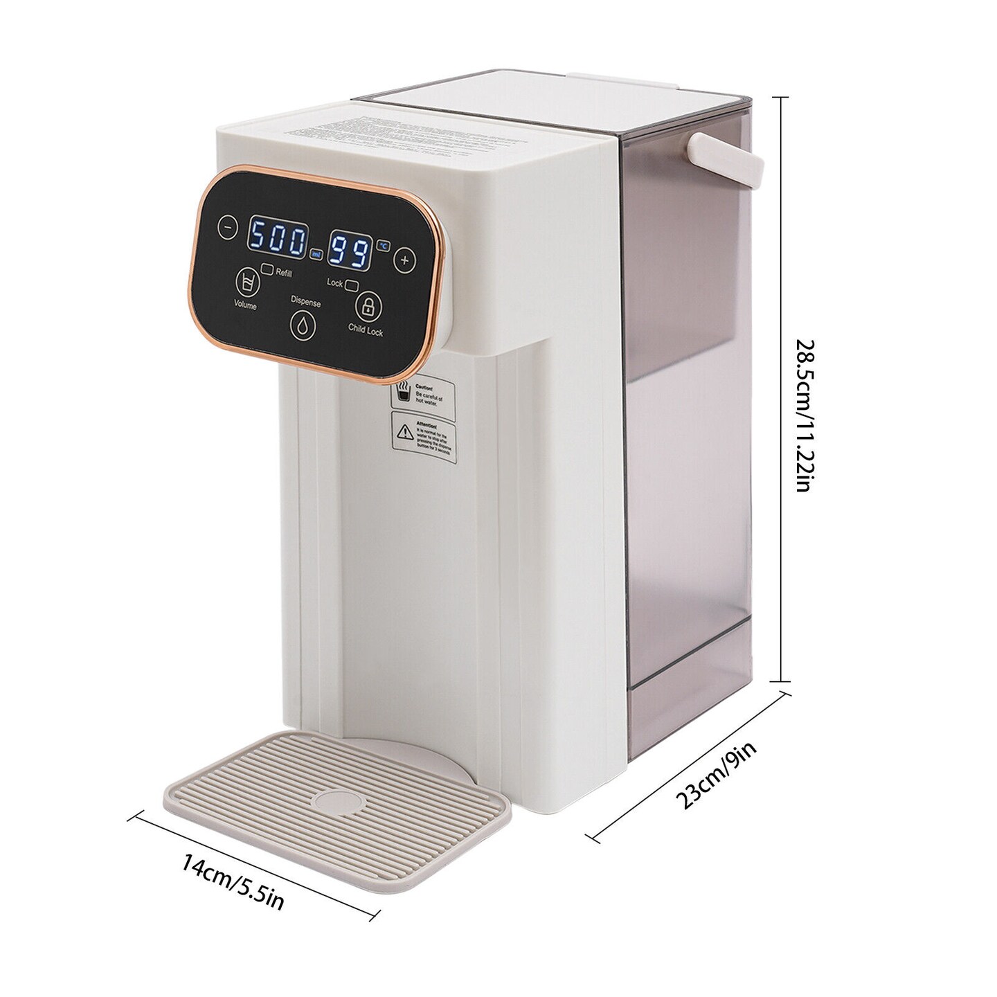 Kitcheniva 1500W Instant Hot Water Dispenser &#x26; Filter