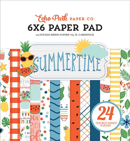 Echo Park Summertime 6x6 Paper Pad