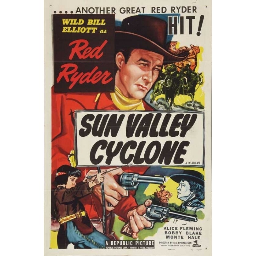 Pop Culture Graphics Sun Valley Cyclone Movie Poster Print (27 x 40) - Item MOVIB46911