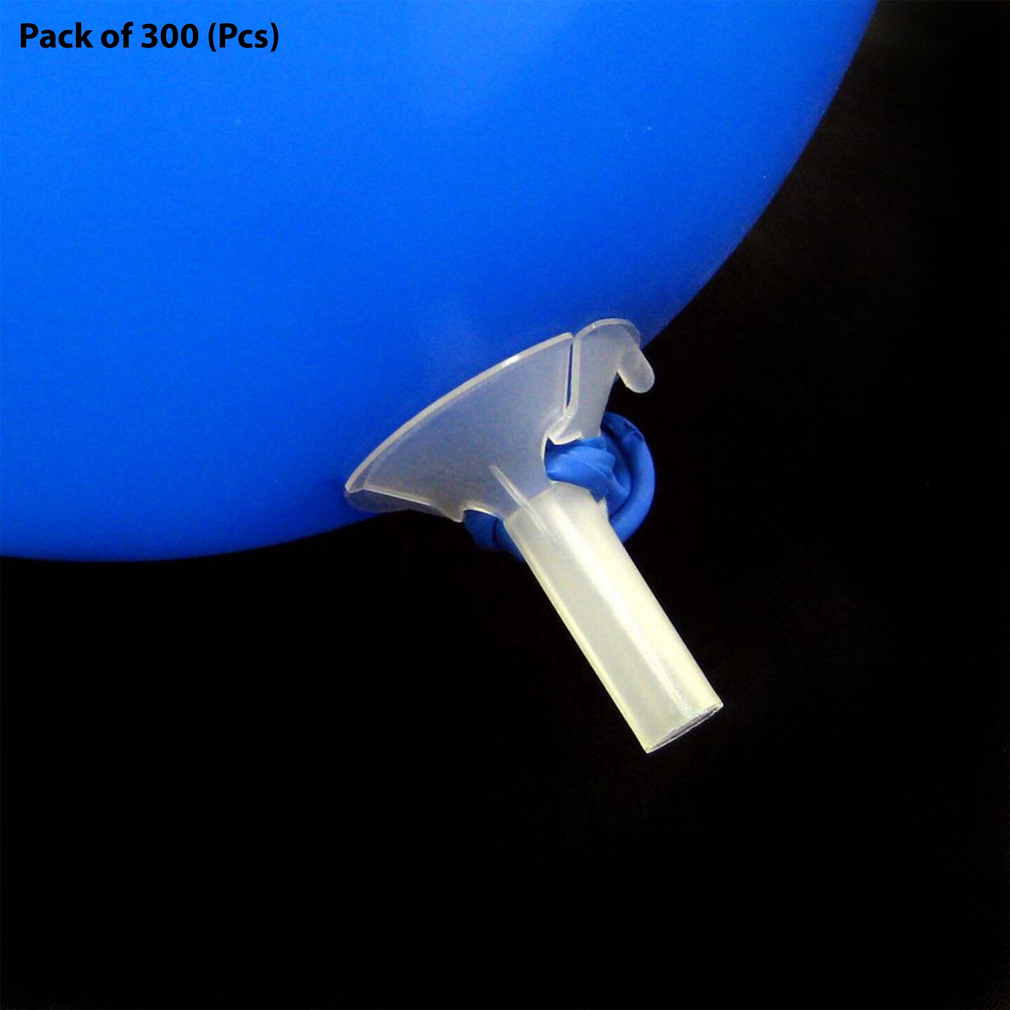 Balloon Cups Plastic 1 1/2 inch | Attaches and props air inflated balloons to sticks | Raheev&#xAE;