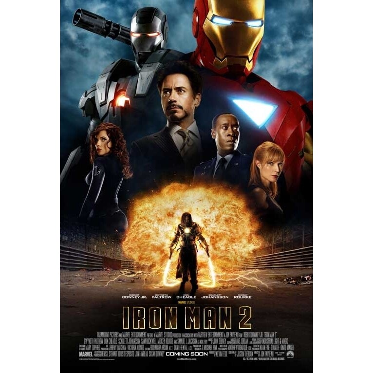 Pop Culture Graphics Iron Man 2 Movie Poster Print (27 x 40) - Item  MOVAB06670