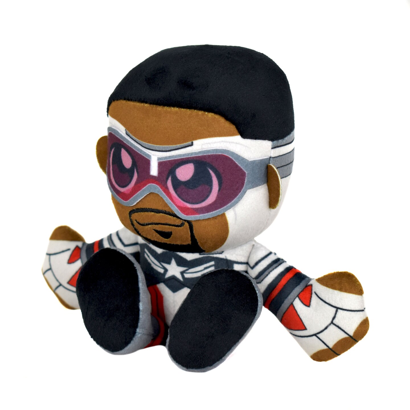 Bleacher Creatures Marvel Captain America (Sam Wilson) 8&#x22; Kuricha Sitting Plush