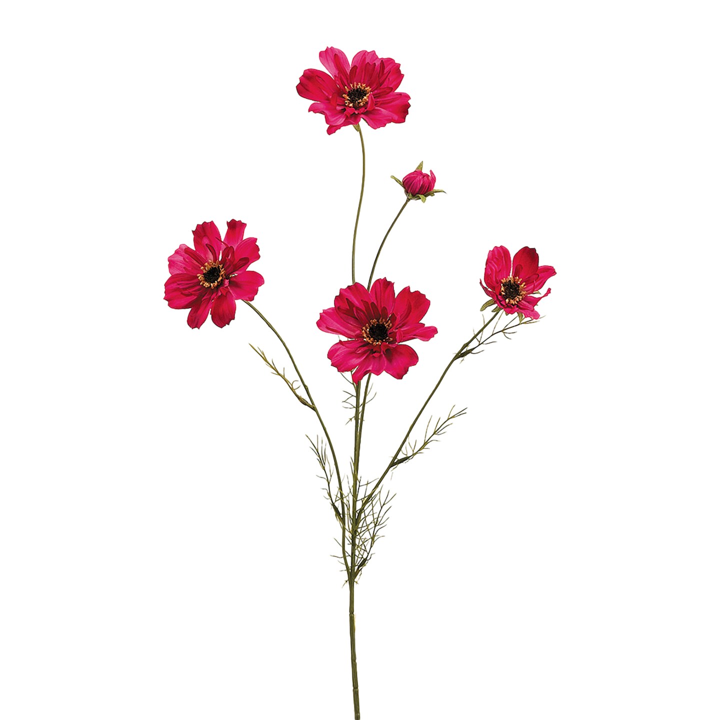 Allstate 32&#x22; Pink Cosmos Artificial Decorative Floral Spray