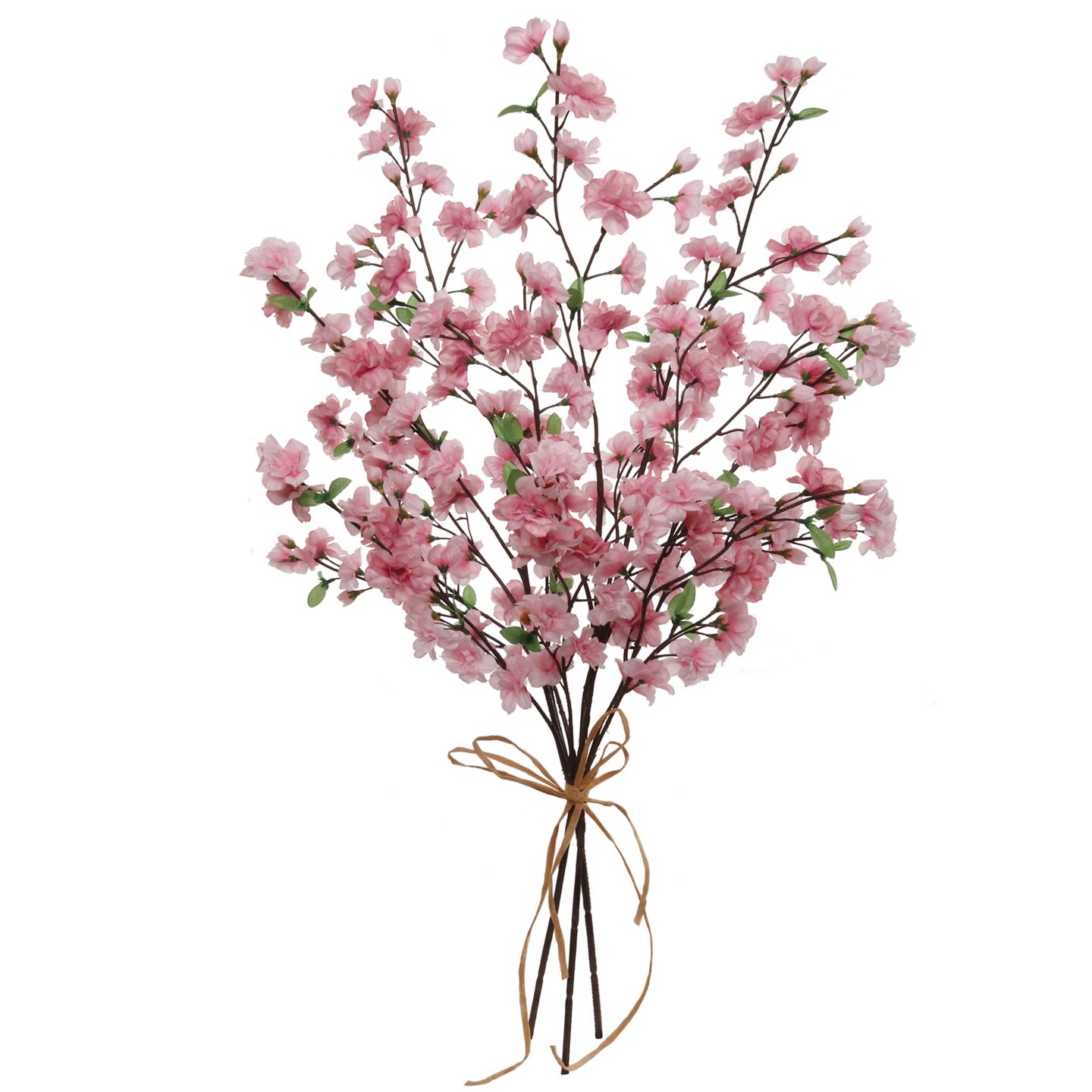 3-Pack: Dark Pink Cherry Blossom Stem with Silk Flowers by Floral Home&#xAE;